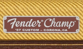 '57 Custom Champ® LOGO BADGE